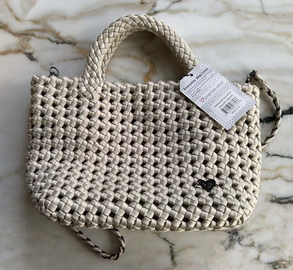 preneLOVE Cambridge Small Tote Bag in Khaki